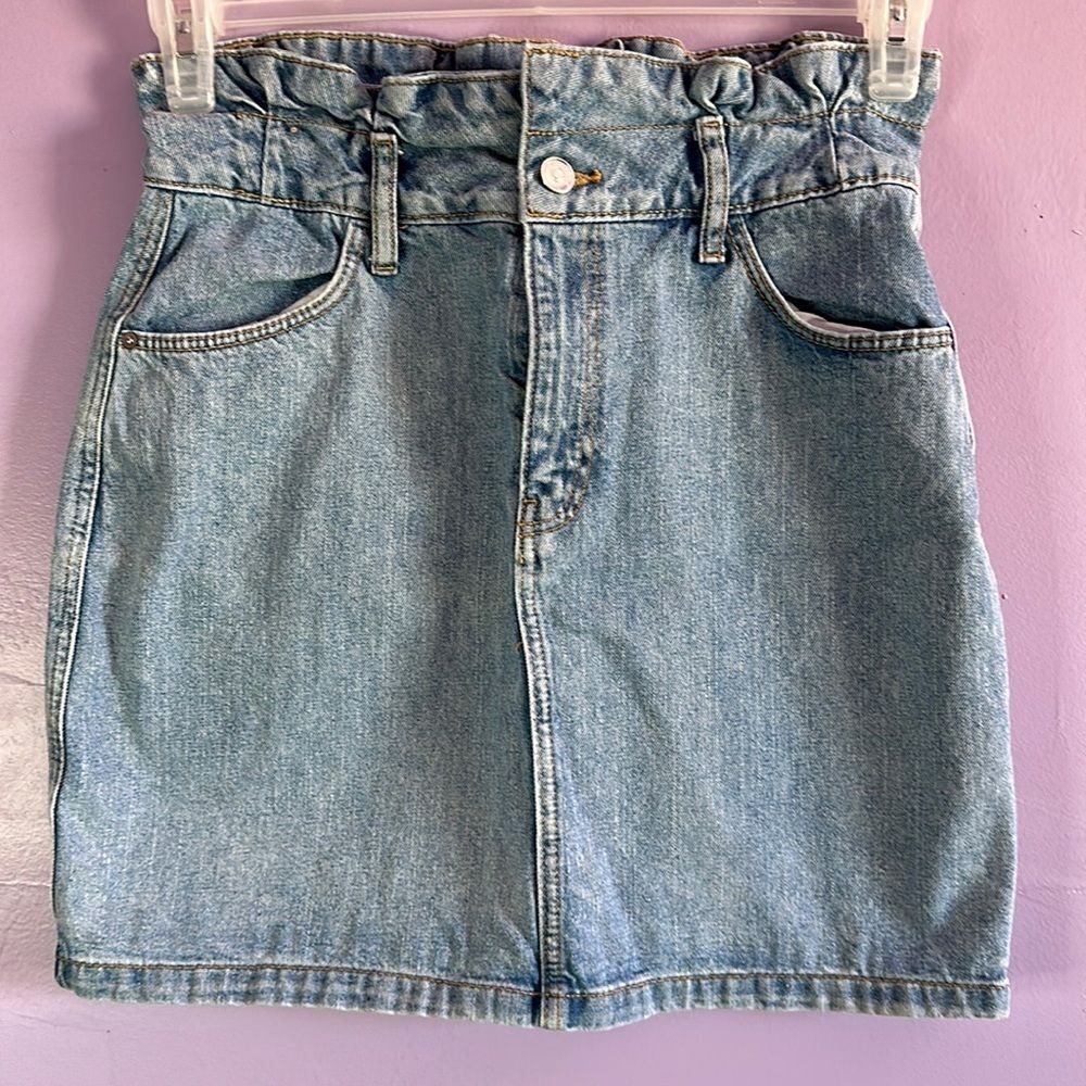 Divided by H&M Blue Denim Skirt Women’s Size 6 Casual Jean Mini Skirt
